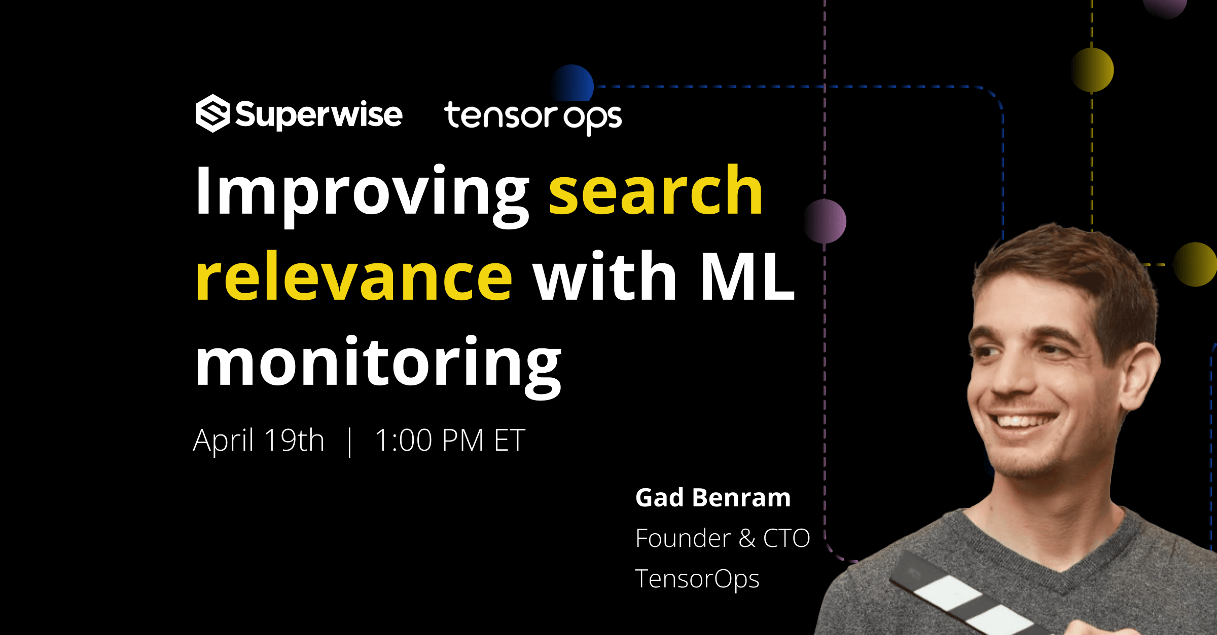 Improving search relevance with ML monitoring